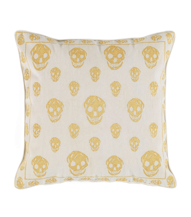 Alexander McQueen Skull Cushion 56cm x 56cm (British brand)