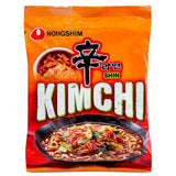 Nongshim Shin Kimchi Ramyun noodle packet - British product