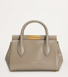Dolce&Gabbana leather top-handle bag gold-tone hardware, imported from the UK