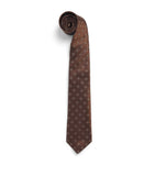 Canali silk jacquard tie 8cm, made in Italy, UK version