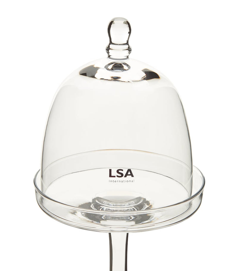 LSA International serving stand with dome, UK version