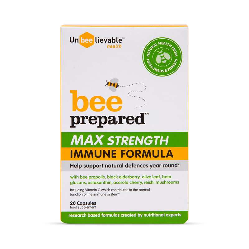 Unbeelievable Bee Propolis supplements 20 capsules (British brand)