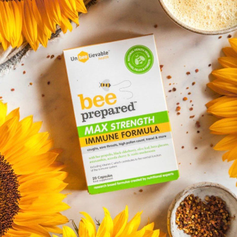 Unbeelievable Bee Propolis supplements 20 capsules (British brand)
