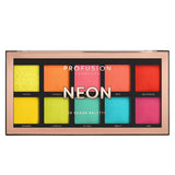 Superdrug Profusion Cosmetics Neon 10 Shade Eyeshadow Palette 16g- Buy online at McGrocer