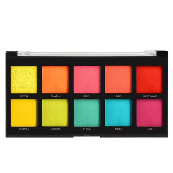 Profusion Cosmetics Neon Eyeshadow Palette 16g, imported from the UK