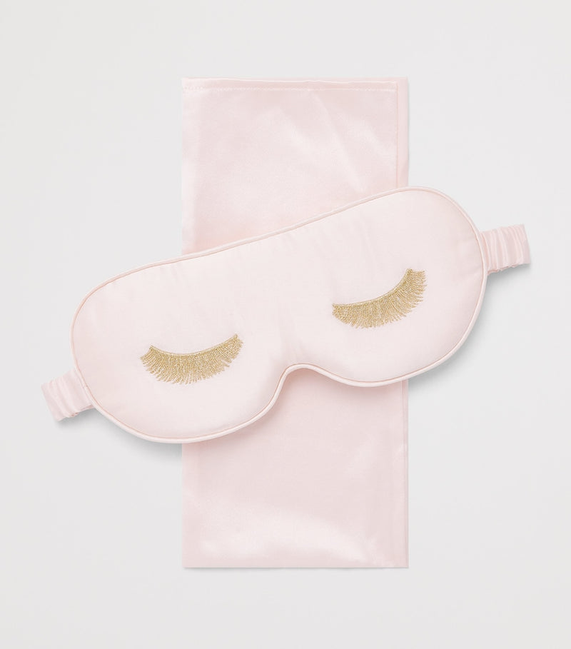 Manito mulberry silk eyelash sleep mask - British product