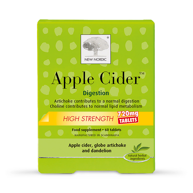 New Nordic Apple Cider Vinegar 60, imported from the UK