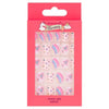 Ongles autocollants fantaisie arc-en-ciel 24 pièces - Produit britannique