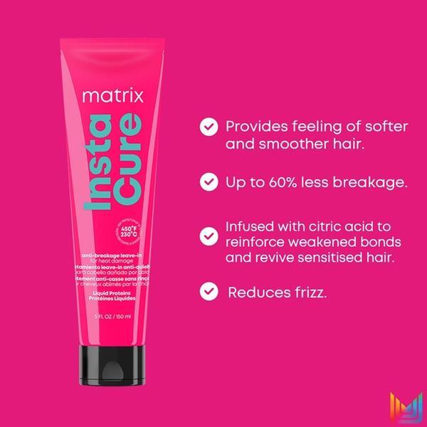 Matrix Instacure leave-in balm duo 300ml, imported from the UK