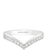Harrods Chaumet White Gold and Diamond Joséphine Aigrette Ring- Buy online at McGrocer