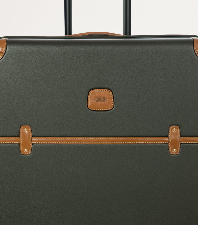 Bric's Bellagio check-in suitcase 76cm with leather trims (British brand)