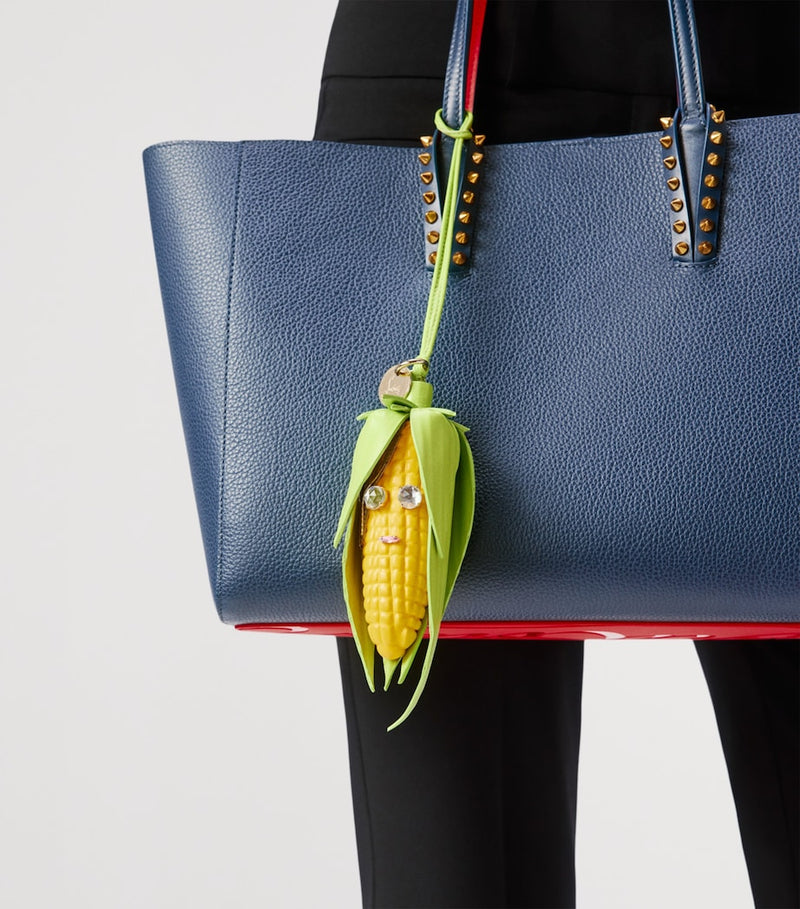 Christian Louboutin leather corn bag charm (British brand)