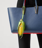 Christian Louboutin leather corn bag charm (British brand)