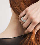 Suzanne Kalan white gold diamond eternity ring, UK version