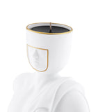 Ginori 1735 L'Amante porcelain candle holder, UK version