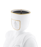 Ginori 1735 L'Amante porcelain candle holder, UK version