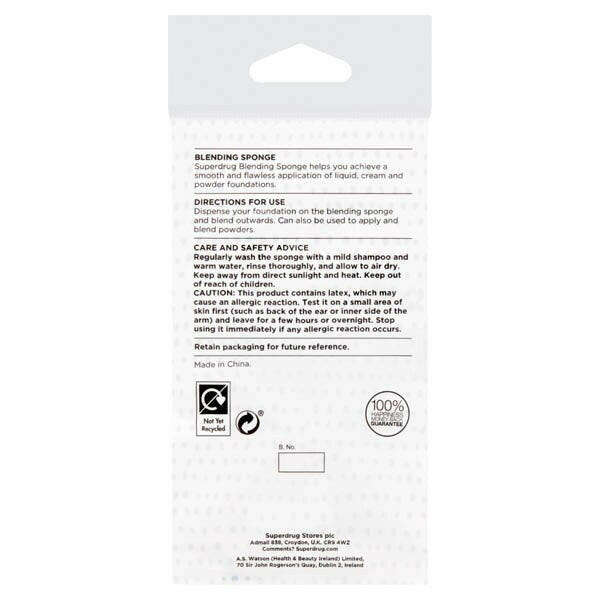 Superdrug Blending Sponge Light Pink GOODS Superdrug