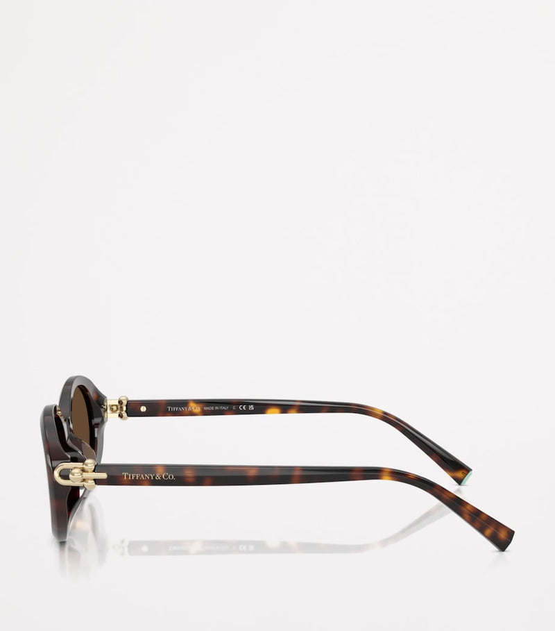 Tiffany & Co. oval acetate sunglasses TF4242D, UK version