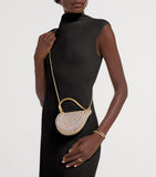 Bvlgari mini Serpenti Cuoricino top-handle bag with crystals, UK version