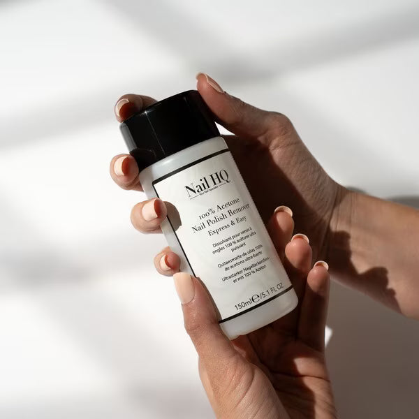 Nail HQ acetone nail polish remover 150ml, imported from the UK