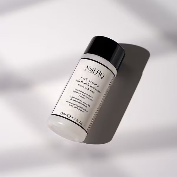 Nail HQ acetone nail polish remover 150ml, imported from the UK