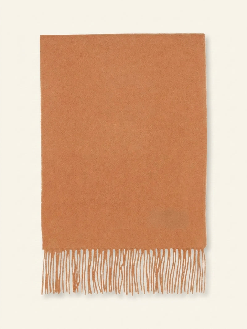 Mulberry cashmere fringe scarf, UK version