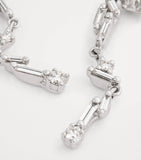 Suzanne Kalan Classic Sparkler earrings in white gold with diamonds (British brand)