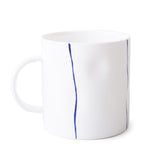 Feldspar fine bone china stripe tea mug - British product