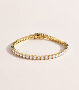 Harrods Nialaya Jewelry Gold-Plated Tennis Bracelet 17-20cm- Buy online at McGrocer