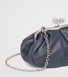 Weekend Max Mara Pasticcino small leather clutch bag, UK version