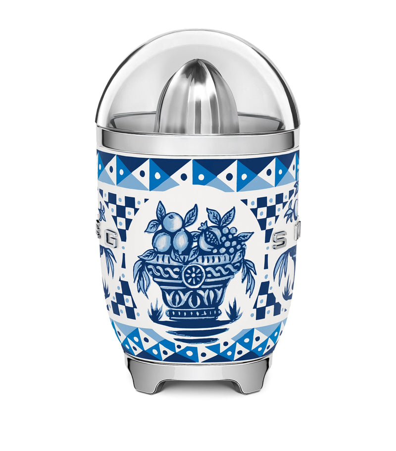 Smeg x Dolce & Gabbana Blu Mediterraneo Citrus Juicer (British brand)