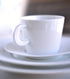 Bernardaud Ecume teacup and saucer - British product