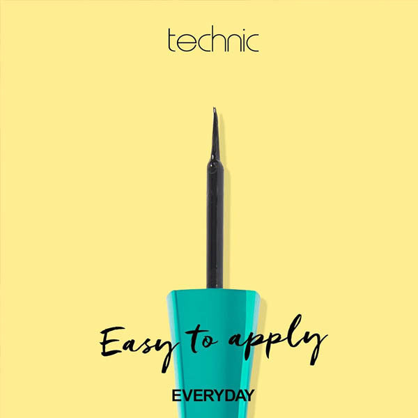 Technic Liquid Liner Black Waterproof 6ml (British brand)
