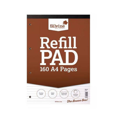 Superdrug Silvine Feint Lined A4 Refill Pad Pack of 6- Buy online at McGrocer