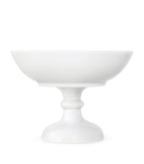 Harrods Royal Copenhagen White Fluted Bowl on Foot Dessert Bowl 21cm- Buy online at McGrocer