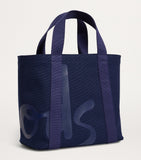 Harrods mini cotton logo tote bag, UK version