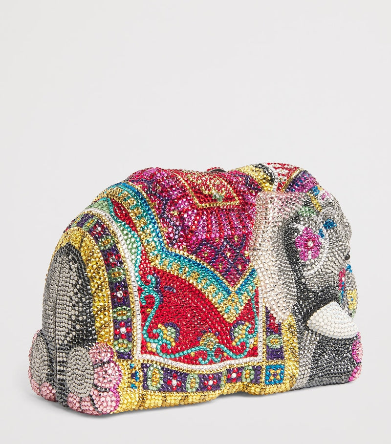 Judith Leiber crystal elephant clutch bag, imported from the UK