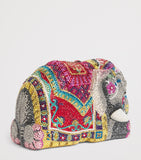 Judith Leiber crystal elephant clutch bag, imported from the UK