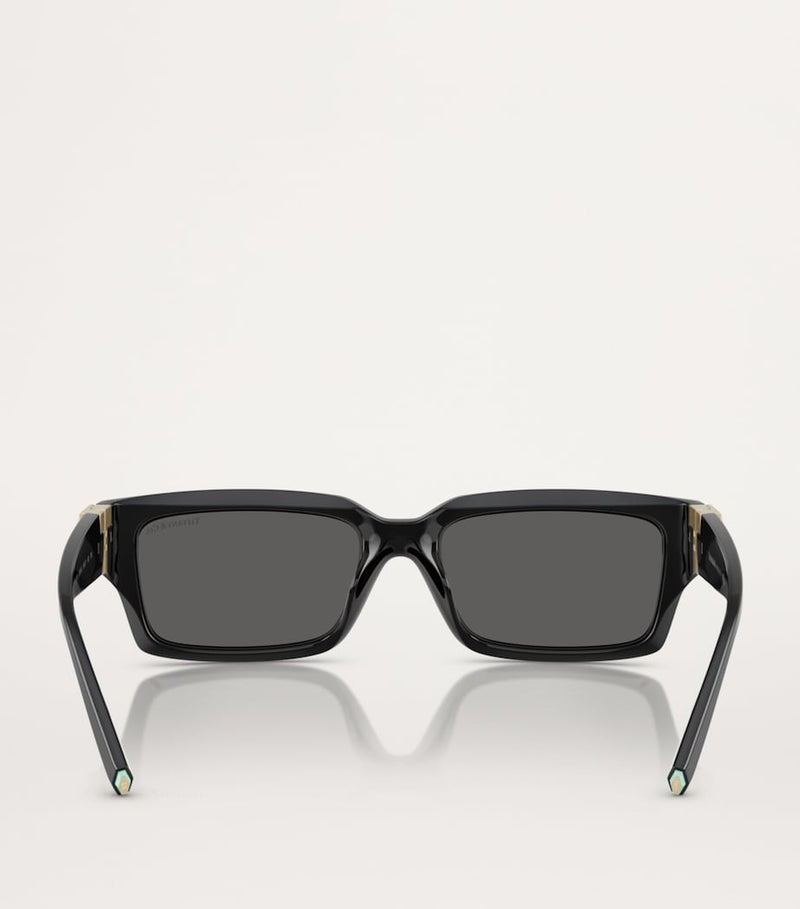Tiffany & Co. acetate rectangular sunglasses (British brand)