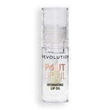 Superdrug Revolution Pout Lip Oil Lychee Clear High Shine Lip Oil- Buy online at McGrocer
