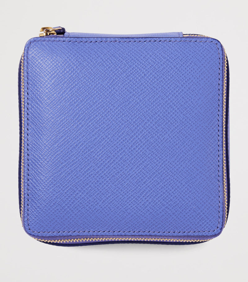 Smythson large calfskin Panama trinket case (British brand)