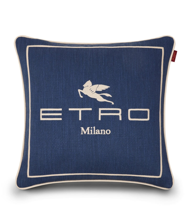 Etro embroidered Emilia cushion 45cm x 45cm (British brand)