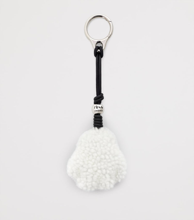 LOEWE fuzzy leather paw charm H18cm x W6cm approx (British brand)