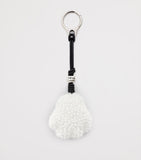LOEWE fuzzy leather paw charm H18cm x W6cm approx (British brand)