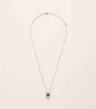 Suzanne Kalan white gold diamond sapphire necklace (British brand)