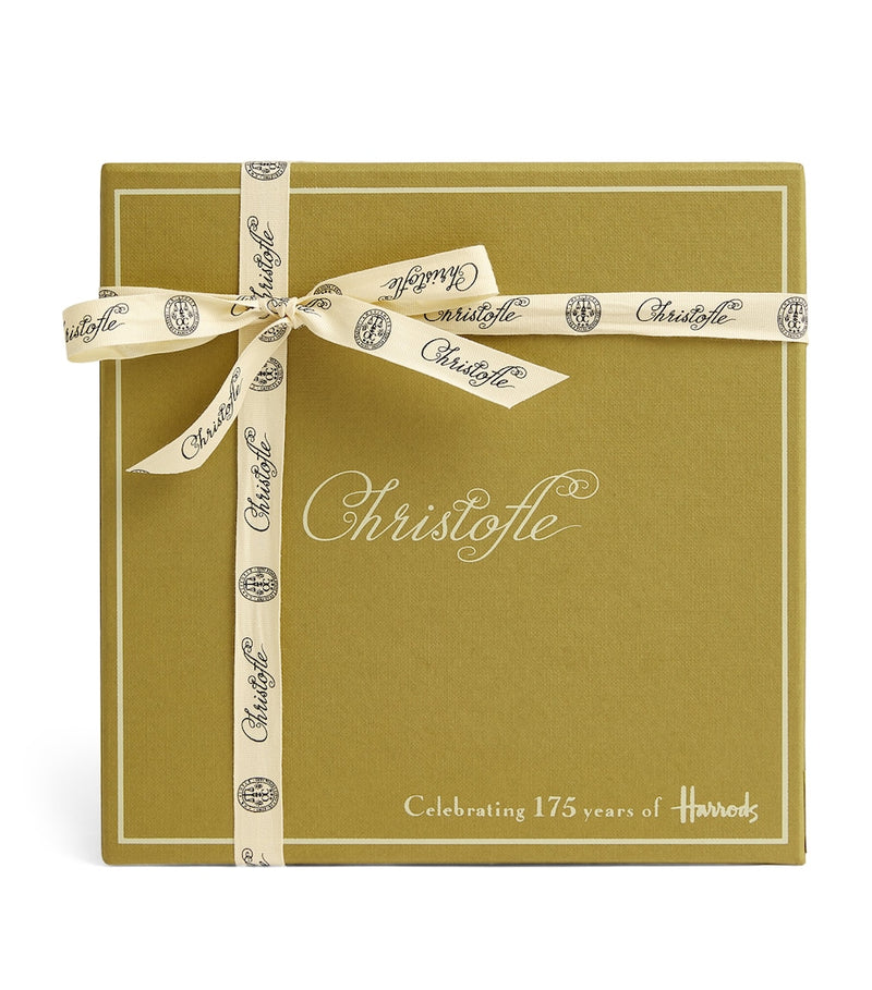 Christofle silver-plated 3-piece tea set with wooden handles - British product