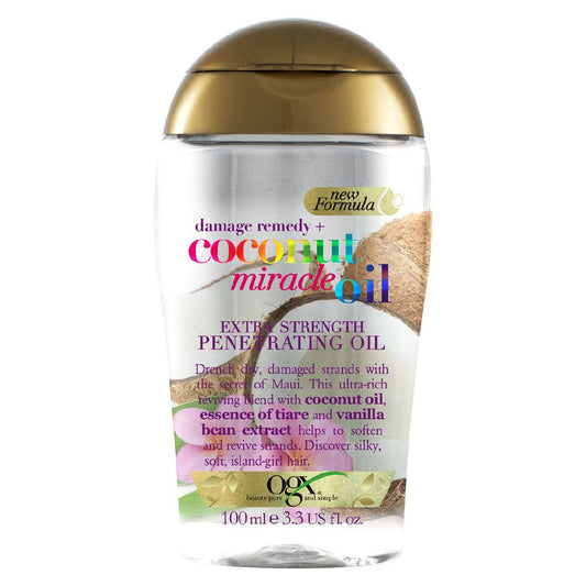 OGX Damage Remedy+ Coconut Miracle Oil Extra Strength Penetrating Oil 100ml shampoo & conditioners Boots   