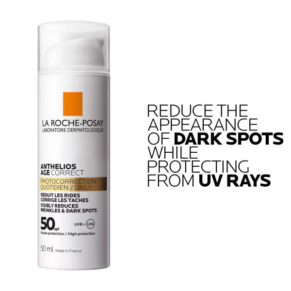 La Roche-Posay Sun Cream Age-Correct SPF50 50ml, imported from the UK