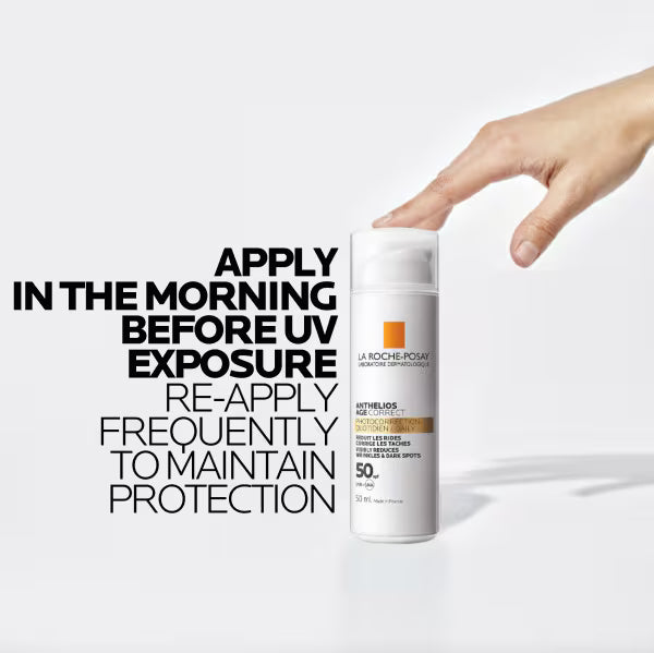 La Roche-Posay Sun Cream Age-Correct SPF50 50ml, imported from the UK