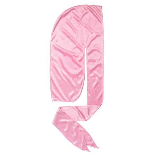 SHYNE pink silky durag, imported from the UK